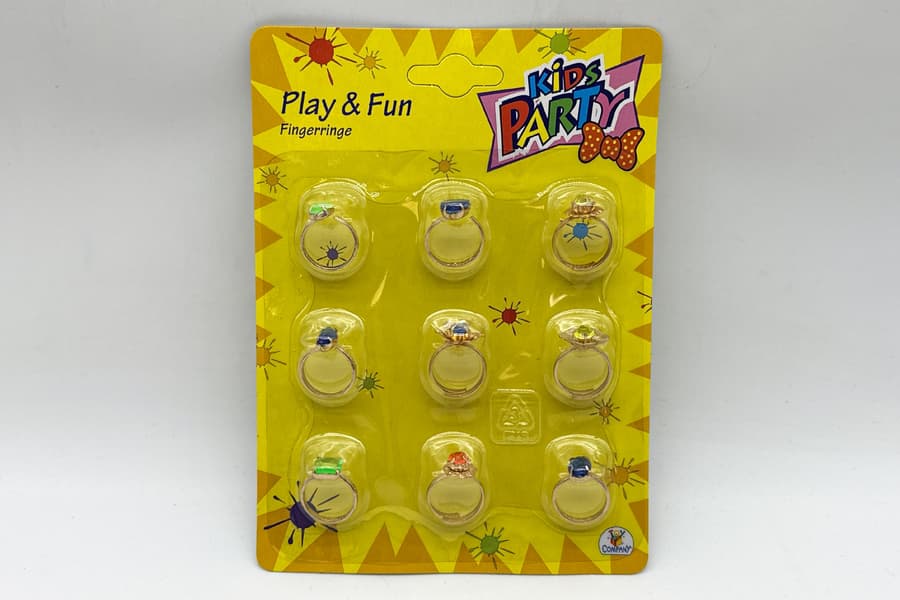 6 Kinder Ringe The Toy Company